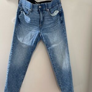 Torrid Crystal dot Blue Jeans